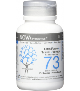 NOVA PROBIOTICS Ultra Force & Travel 73 Billion 30 Vegi Capsules | Unbeatable Prices, Daily Deals | VITASHOP