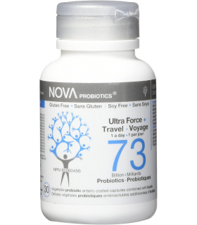NOVA PROBIOTICS Ultra Force & Travel 73 Billion 30 Vegi Capsules | Unbeatable Prices, Daily Deals | VITASHOP