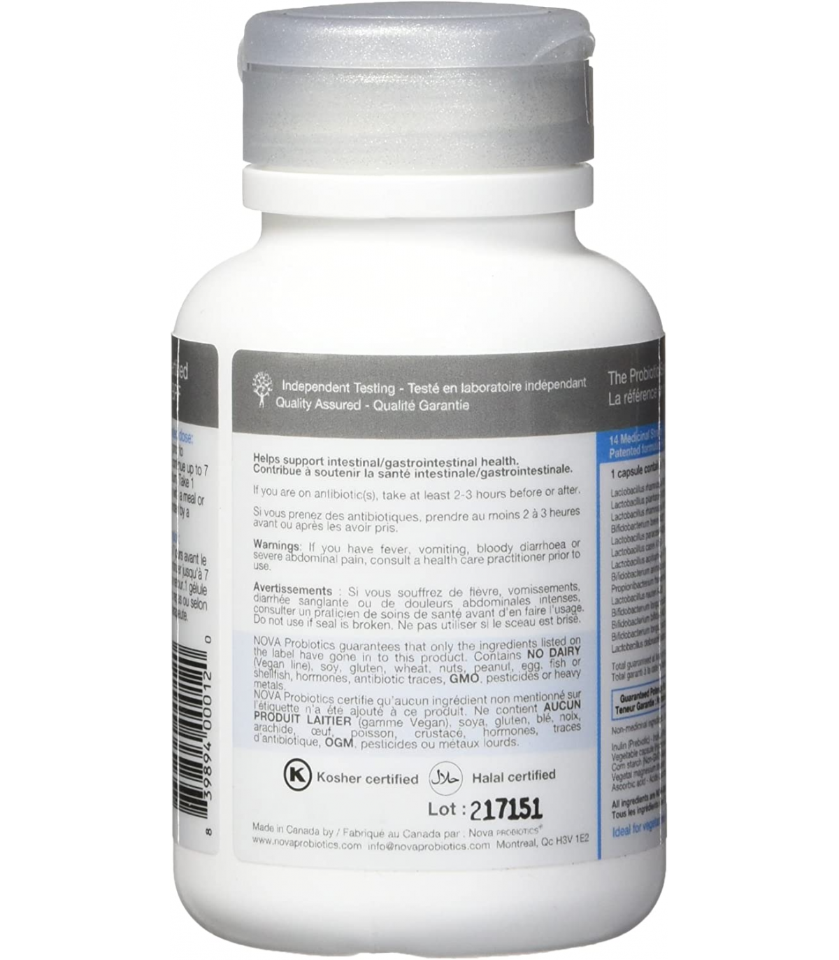 NOVA PROBIOTICS 노바 프로바이오틱스 울트라 포스 앤 트래블 730억 베지캡슐 30정 | 매일 업데이트되는 특가 상품 | VITASHOP