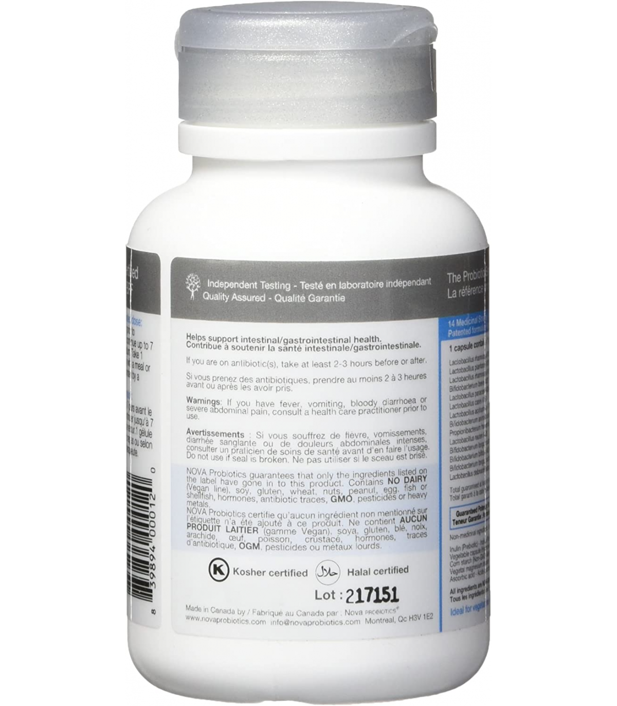 NOVA PROBIOTICS 노바 프로바이오틱스 울트라 포스 앤 트래블 730억 베지캡슐 30정 | 매일 업데이트되는 특가 상품 | VITASHOP