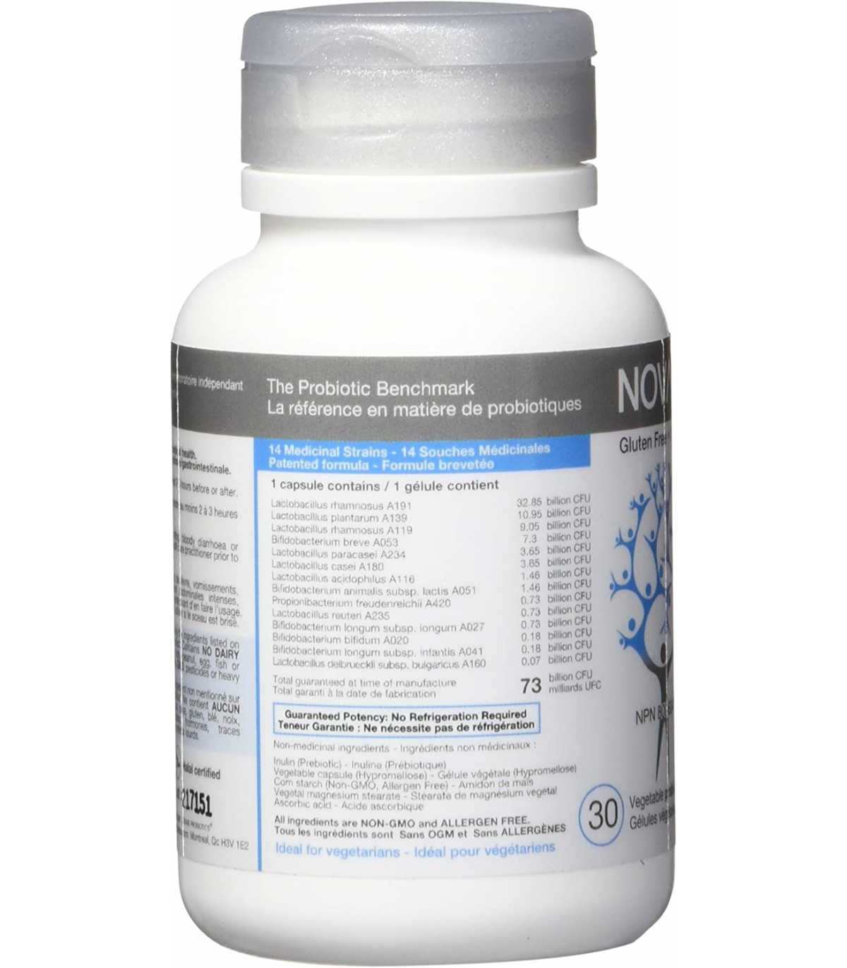NOVA PROBIOTICS 노바 프로바이오틱스 울트라 포스 앤 트래블 730억 베지캡슐 30정 | 매일 업데이트되는 특가 상품 | VITASHOP