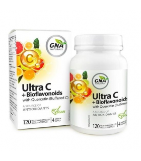 Ultra C + Bioflavonoids 120 Capsules | Safest & Easiest Shopping Vitamins Online | VITASHOP