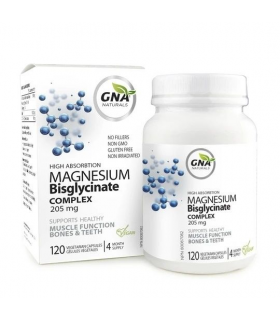 GNA NATURALS Magnesium Bisglycinate 120 Capsules | Unbeatable Prices, Daily Deals | VITASHOP