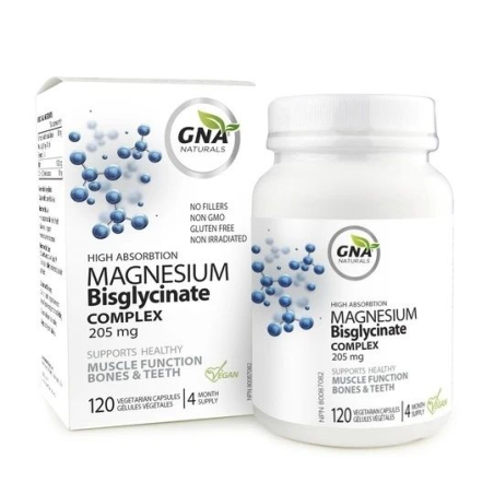 GNA NATURALS Magnesium Bisglycinate 120 Capsules | 每天不同折扣, 全网最低价格 | 种类齐全的保健品店铺 VITASHOP, 只有你想不到, 没有你买不到 !