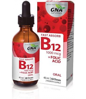 GNA NATURALS B12 Methylfolate 60 ml | Unbeatable Prices, Daily Deals | VITASHOP