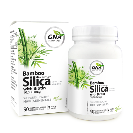 GNA NATURALS 지엔에이 내추럴스 대나무 실리카 비오틴 10,000mcg 90캡슐 | 매일 업데이트되는 특가 상품 | VITASHOP