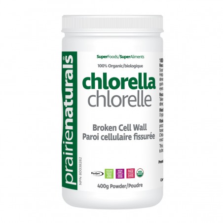 Organic Chlorella Broken Cell Wall 400 g | Safest & Easiest Shopping Vitamins Online | VITASHOP