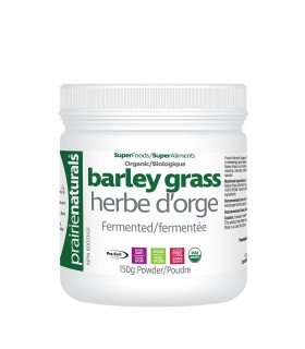 Prairie Naturals Fermented Organic Barley Grass Juice Powder 150 g | Unbeatable Prices, Daily Deals | VITASHOP