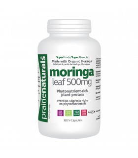 Prairie Naturals Organic Moringa Leaf 180 Vegi Capsules | Unbeatable Prices, Daily Deals | VITASHOP