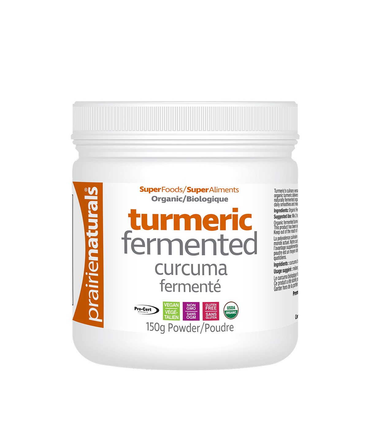 Fermented Organic Turmeric Powder 150 g | Safest & Easiest Shopping Vitamins Online | VITASHOP