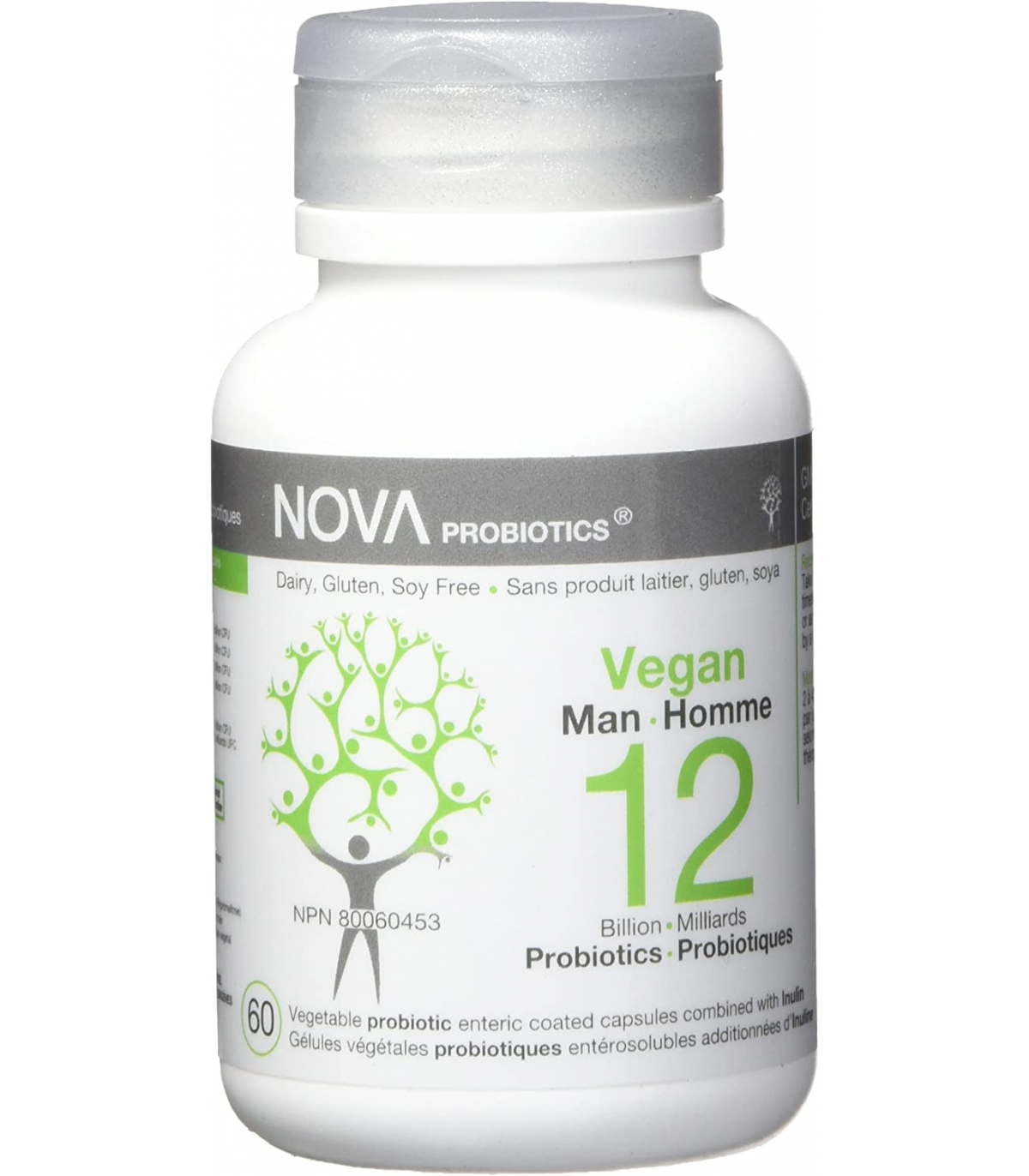 NOVA PROBIOTICS 노바 프로바이오틱스 비건맨 120억 베지캡슐 60정 | 매일 업데이트되는 특가 상품 | VITASHOP