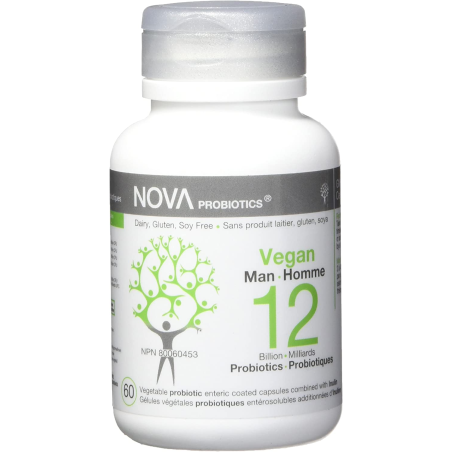 NOVA PROBIOTICS 노바 프로바이오틱스 비건맨 120억 베지캡슐 60정 | 매일 업데이트되는 특가 상품 | VITASHOP
