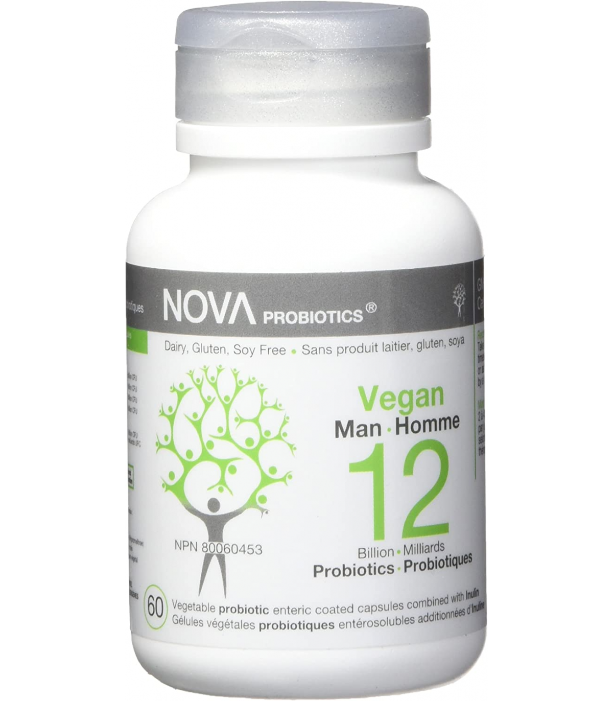 NOVA PROBIOTICS 노바 프로바이오틱스 비건맨 120억 베지캡슐 60정 | 매일 업데이트되는 특가 상품 | VITASHOP
