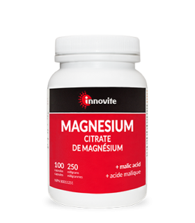 Innovite Magnesium Citrate 250 mg with Malic Acid 100 Capsules | 每天不同折扣, 全网最低价格 | 种类齐全的保健品店铺 VITASHOP, 只有你想不到, 没有你买不到 !