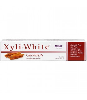 NOW Foods Xyliwhite Cinnafresh Toothpaste Gel, 181 g | 每天不同折扣, 全网最低价格 | 种类齐全的保健品店铺 VITASHOP, 只有你想不到, 没有你买不到 !