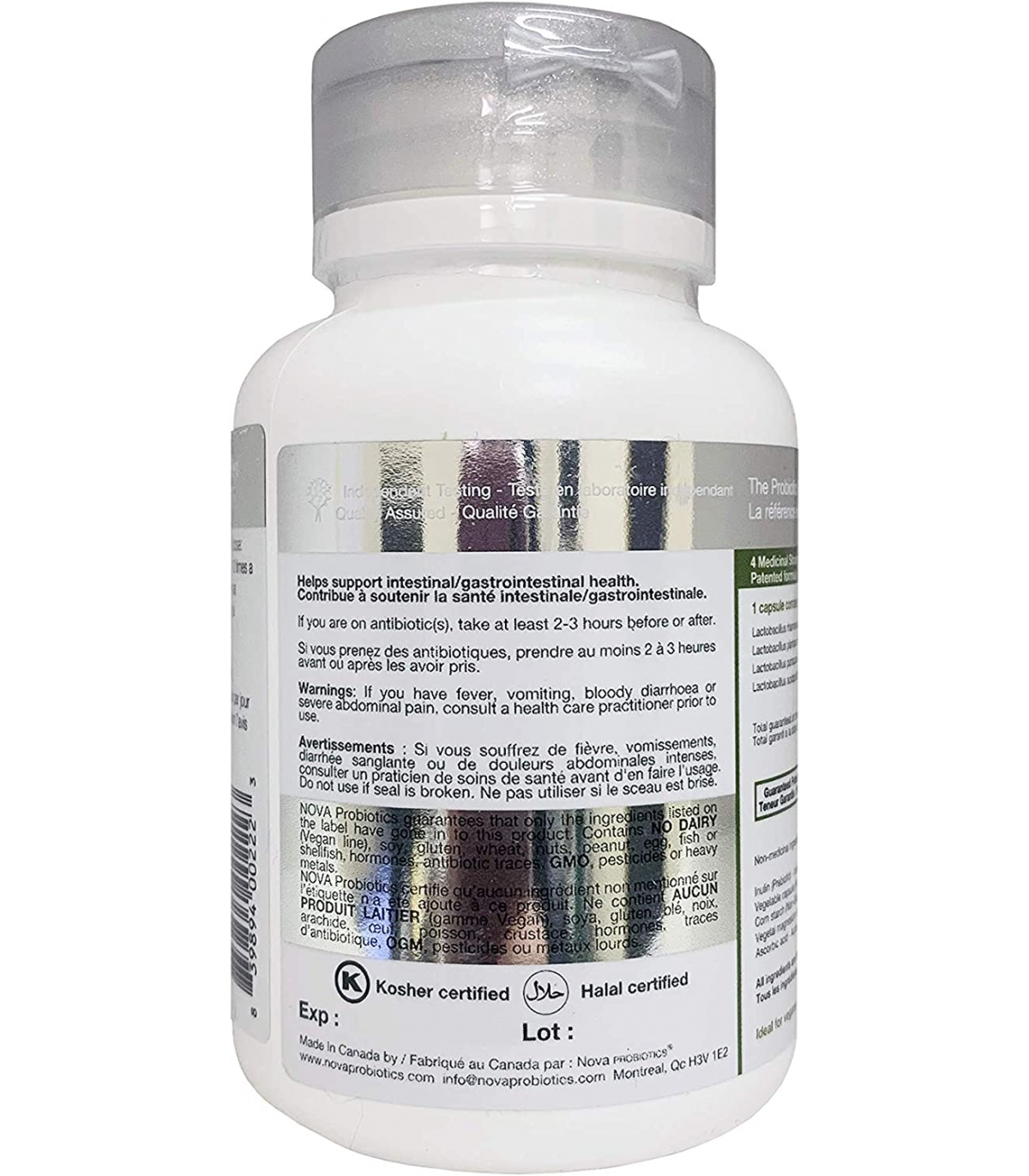 NOVA PROBIOTICS VEGAN Ultra Force Plus 100 Billion 30 Vegi Capsules | Unbeatable Prices, Daily Deals | VITASHOP