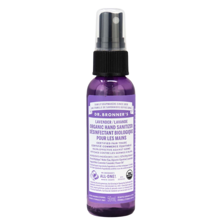 Dr. Bronner's Hand Sanitizer Lavender 59 ml | Unbeatable Prices, Daily Deals | VITASHOP
