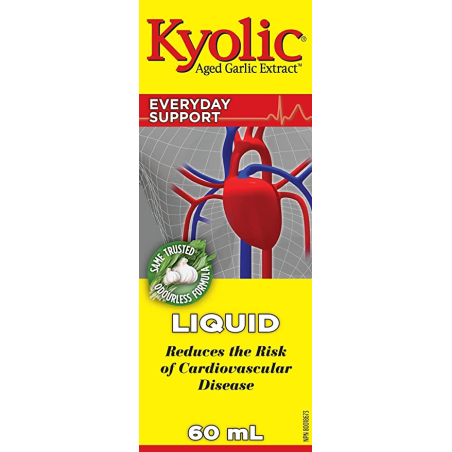 Kyolic Aged Garlic Extract Liquid 60 ml | 每天不同折扣, 全网最低价格 | 种类齐全的保健品店铺 VITASHOP, 只有你想不到, 没有你买不到 !