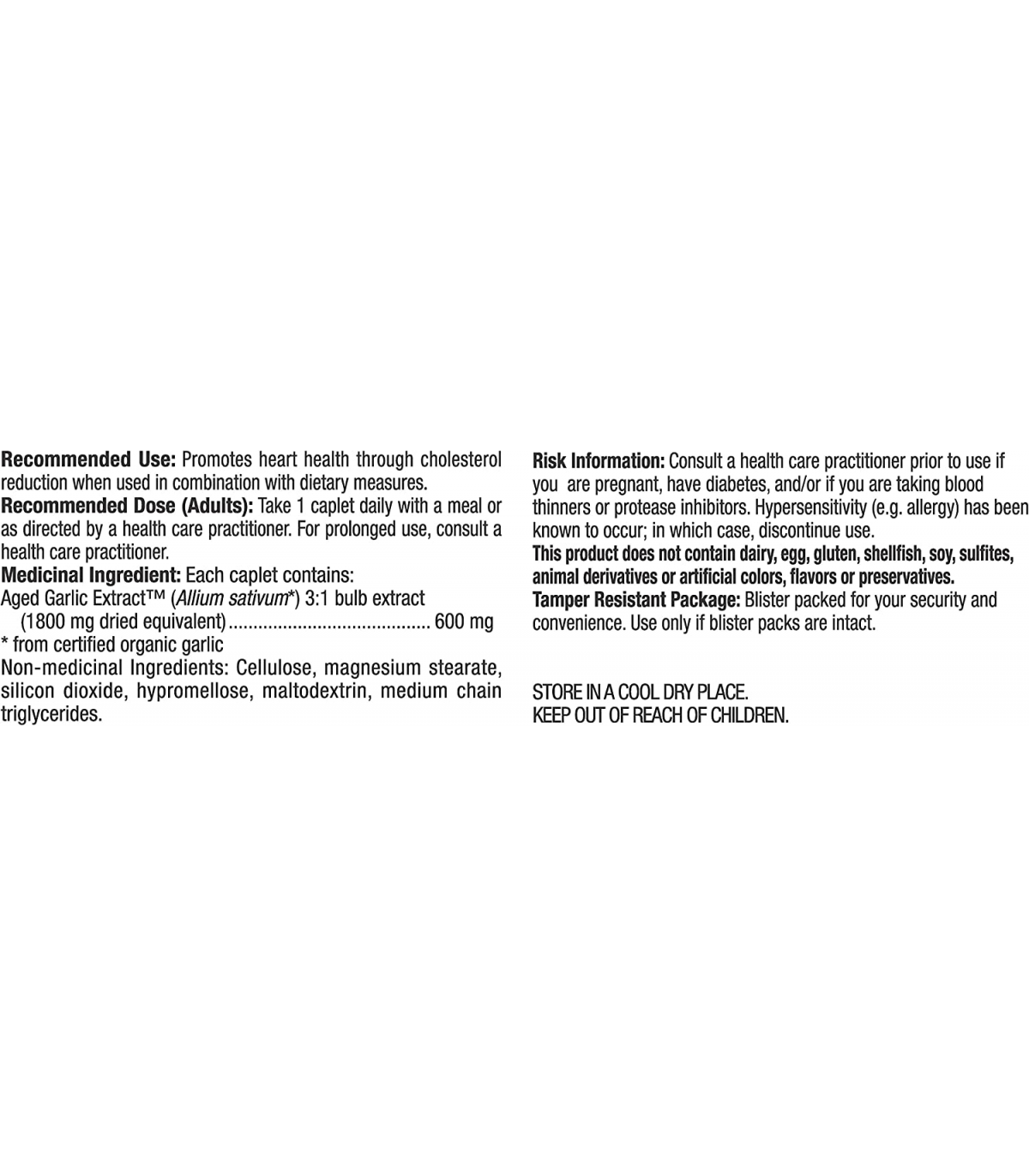 Kyolic Aged Garlic Extract Once A Day 30 Vegi Caplets | Unbeatable Prices, Daily Deals | VITASHOP