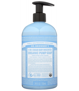 Dr. Bronner's Baby-Unscented Sugar Pump Soap 710 ml | Unbeatable Prices, Daily Deals | VITASHOP