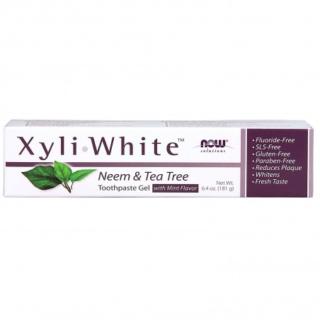 Xyliwhite Neem & Tea Tree Dentifrice Gel, 181 g | Safest & Easiest Shopping Vitamins Online | VITASHOP