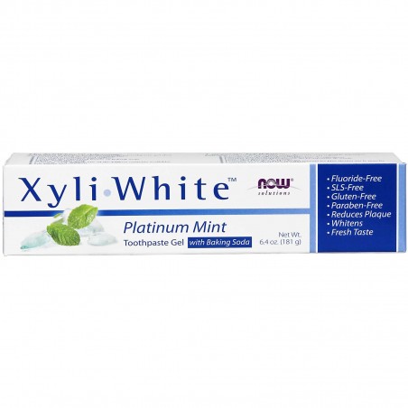 Xyliwhite Platinum Mint avec gel de dentifrice au bicarbonate de soude, 181 g | Safest & Easiest Shopping Vitamins Online | VITA