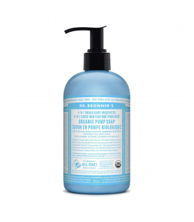 Dr. Bronner's Baby-Unscented Sugar Pump Soap 355 ml | Unbeatable Prices, Daily Deals | VITASHOP