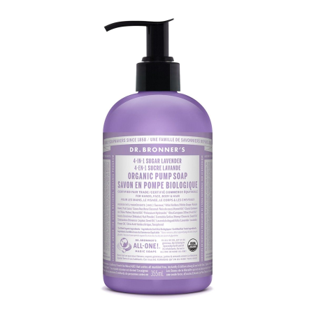 Dr. Bronner's 닥터 브로너스 라벤더 슈가 펌프 비누 비누 355ml | 매일 업데이트되는 특가 상품 | VITASHOP