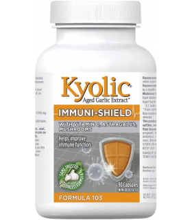 Kyolic Formula 103 Immuni-Shield 90 Capsules | Unbeatable Prices, Daily Deals | VITASHOP
