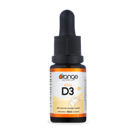 Kids D3 Drops 400 IU Orange 15 ml | Safest & Easiest Shopping Vitamins Online | VITASHOP