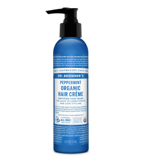 Dr. Bronner's 닥터 브로너스 페퍼민트 헤어 콘드 & 스타일 크림 177ml | 매일 업데이트되는 특가 상품 | VITASHOP