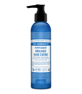 Dr. Bronner's 닥터 브로너스 페퍼민트 헤어 콘드 & 스타일 크림 177ml | 매일 업데이트되는 특가 상품 | VITASHOP