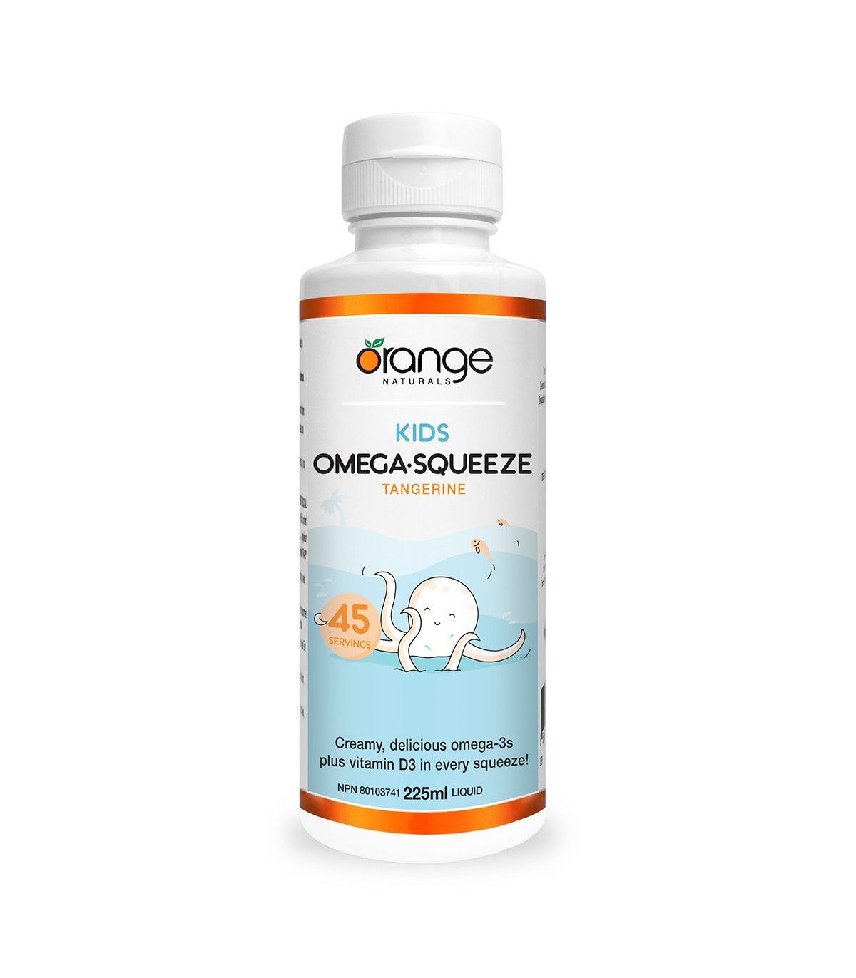 Orange Naturals 오렌지 내추럴스 키즈 오메가 스퀴즈 탠저린 225ml | 매일 업데이트되는 특가 상품 | VITASHOP