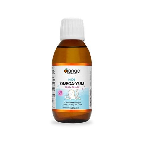 Orange Naturals Kids Omega Yum Berry Splash 150 ml | Unbeatable Prices, Daily Deals | VITASHOP