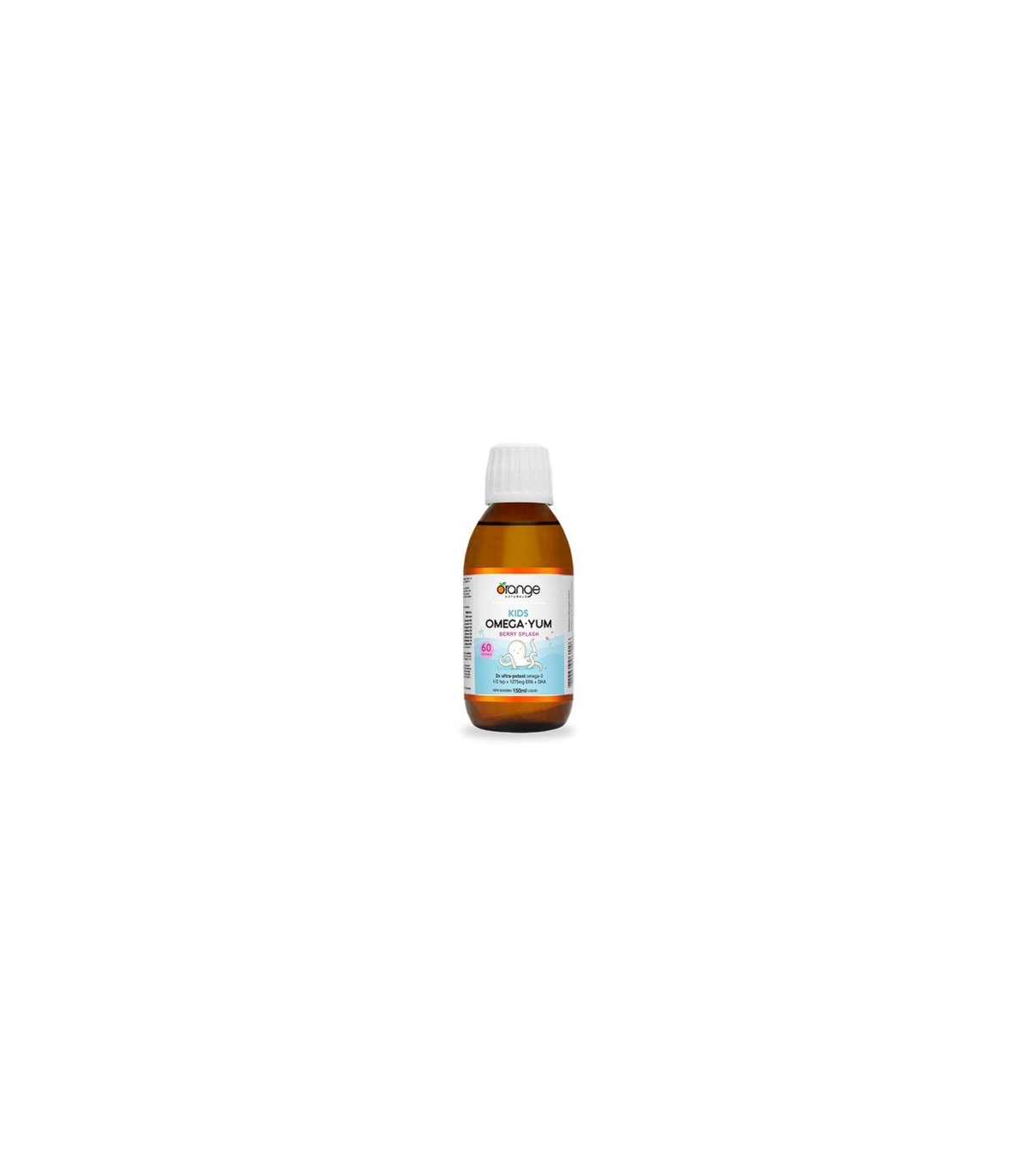 Orange Naturals Kids Omega Yum Berry Splash 150 ml | Unbeatable Prices, Daily Deals | VITASHOP