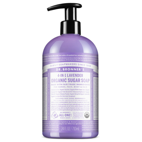 Dr. Bronner's 닥터 브로너스 라벤더 슈가 펌프 비누 710ml | 매일 업데이트되는 특가 상품 | VITASHOP