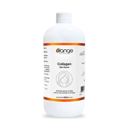 Orange Naturals Collagen Skin Revive Liquid 450 ml | Unbeatable Prices, Daily Deals | VITASHOP