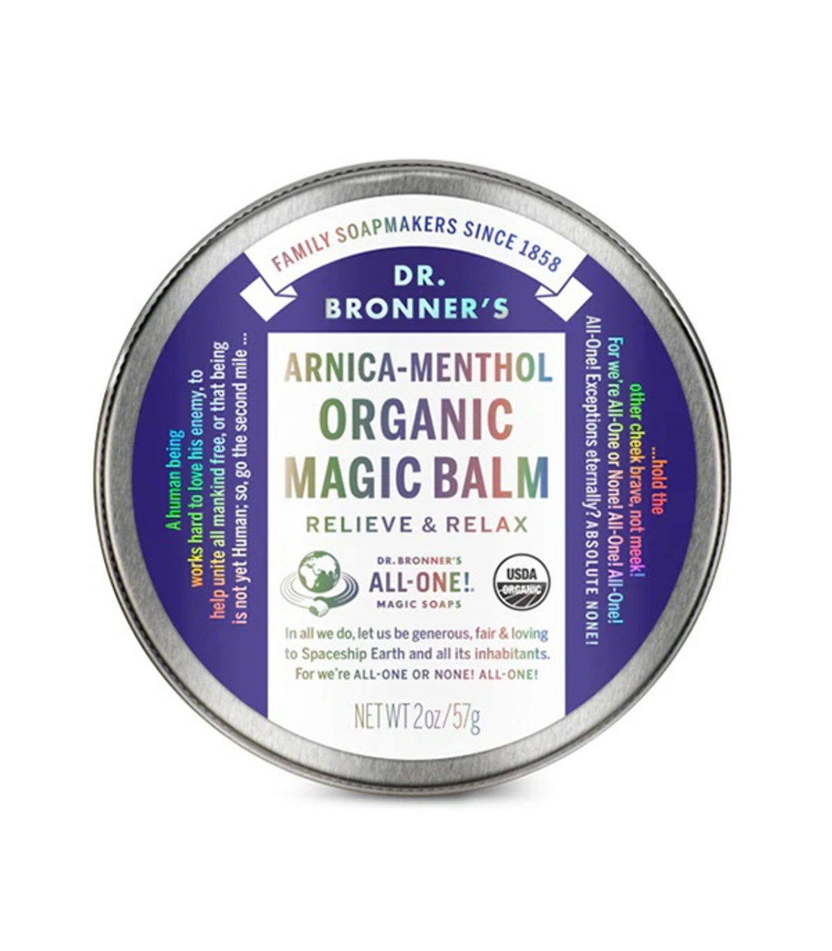 Organic Magic Balm Arnica Menthol 6 x 57 g | Safest & Easiest Shopping Vitamins Online | VITASHOP