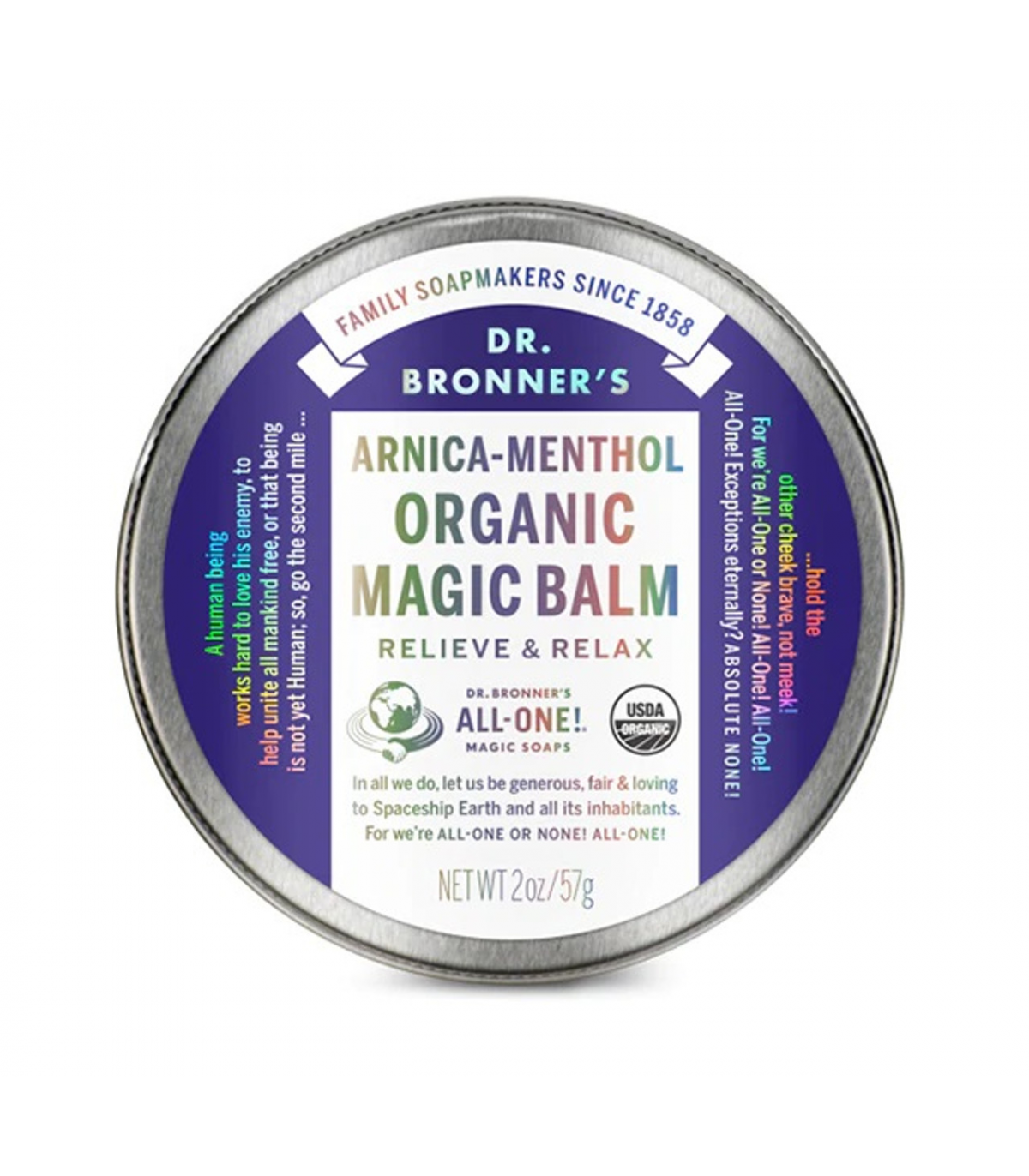 Dr. Bronner's Organic Magic Balm Arnica Menthol 57 g | 每天不同折扣, 全网最低价格 | 种类齐全的保健品店铺 VITASHOP, 只有你想不到, 没有你买不到 !