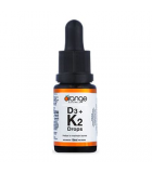 Orange Naturals D3 + K2 Drops 250 IU 30mcg orange flavour MCT 15 ml | Unbeatable Prices, Daily Deals | VITASHOP