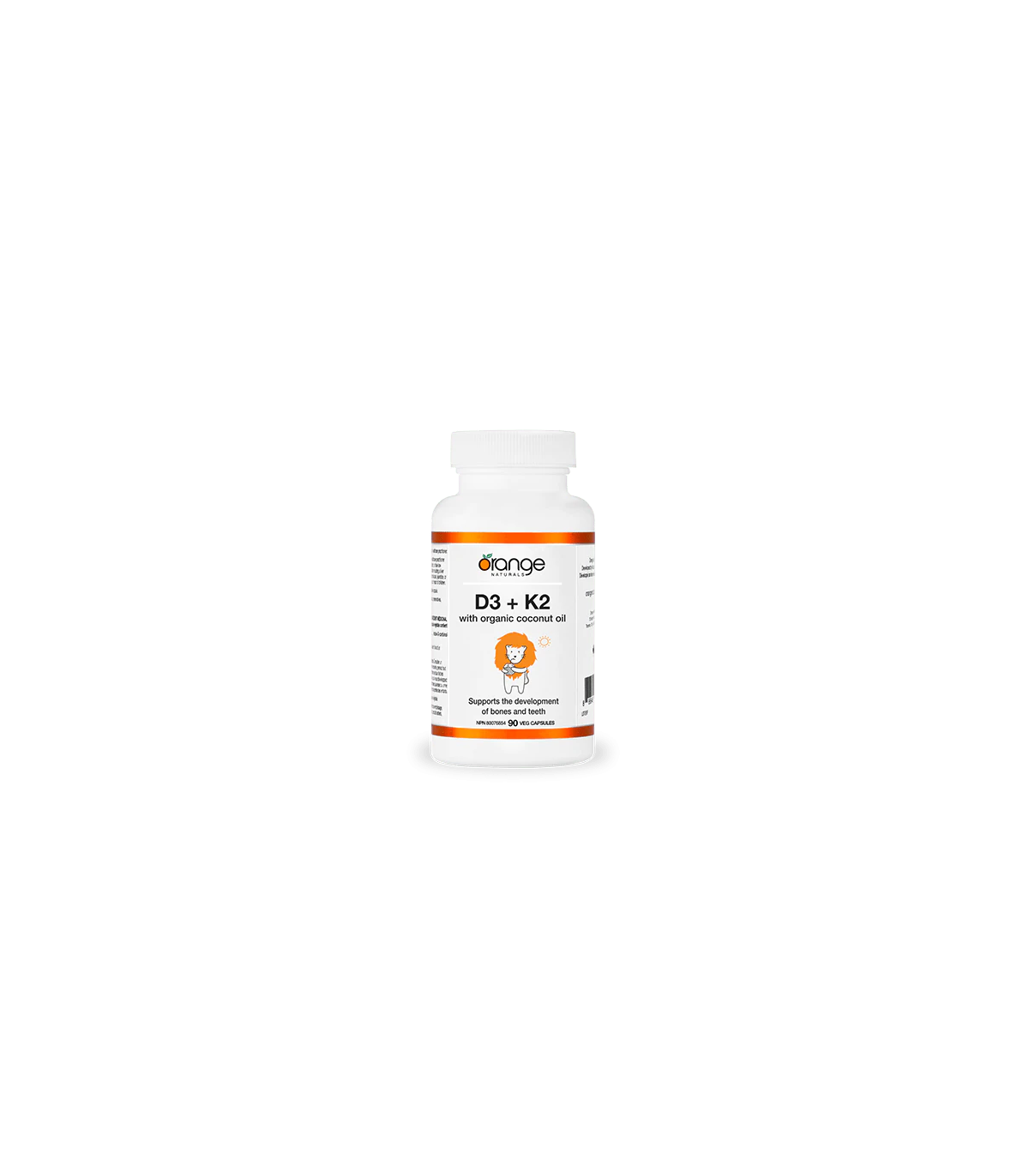 Orange Naturals D3 + K2 Softgels organic coconut oil 90 Softgels | 每天不同折扣, 全网最低价格 | 种类齐全的保健品店铺 VITASHOP, 只有你想不到, 没有你买不到 !