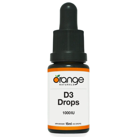 Orange Naturals 오렌지 내추럴스 D3 Drops 1000 IU 오렌지 맛 MCT 15ml | 매일 업데이트되는 특가 상품 | VITASHOP