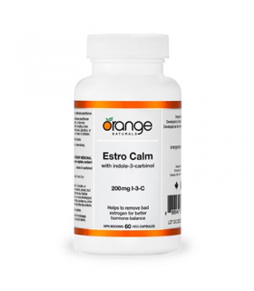 Orange Naturals 오렌지 내추럴스 Estro Calm with I-3-C 200 mg 60 식물성 캡슐 | 매일 업데이트되는 특가 상품 | VITASHOP