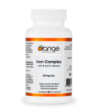 Orange Naturals Iron Complex 20 mg 60 Vegi Capsules | 每天不同折扣, 全网最低价格 | 种类齐全的保健品店铺 VITASHOP, 只有你想不到, 没有你买不到 !