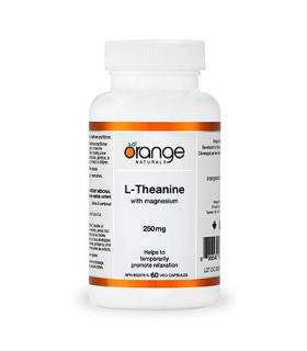 Orange Naturals L-Theanine 250 mg 60 Vegi Capsules | Unbeatable Prices, Daily Deals | VITASHOP
