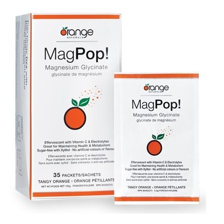 Orange Naturals MagPop Effervescent Drink Box 35 packets | Unbeatable Prices, Daily Deals | VITASHOP