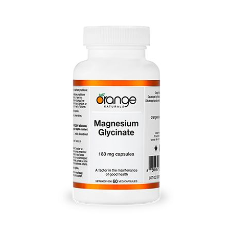 Orange Naturals Magnesium Glycinate 180 mg 60 Vegi Capsules | Unbeatable Prices, Daily Deals | VITASHOP