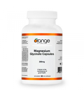 Orange Naturals 오렌지 내추럴스 마그네슘 글리시네이트 200 mg 90 식물성 캡슐 | 매일 업데이트되는 특가 상품 | VITASHOP