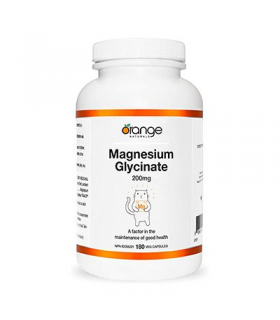 Orange Naturals Magnesium Glycinate 200 mg 180 Vegi Capsules | Unbeatable Prices, Daily Deals | VITASHOP