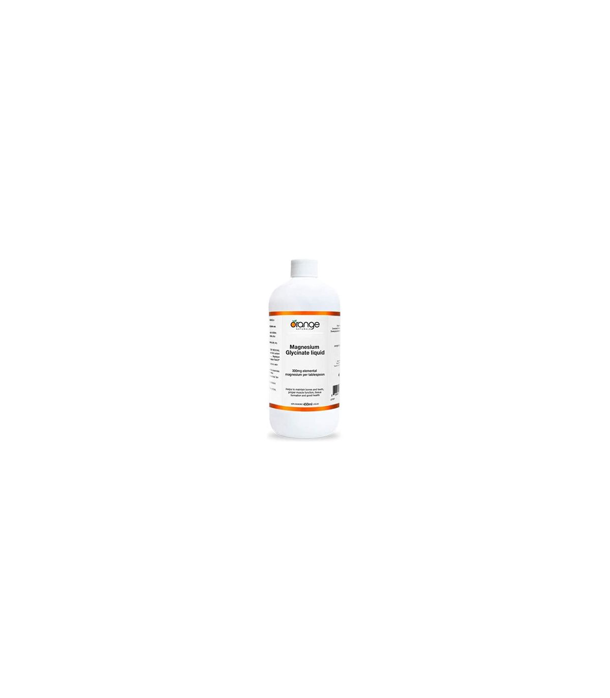 Orange Naturals 오렌지 내추럴스 마그네슘 글리시네이트 300 mg 액체 450 ml | 매일 업데이트되는 특가 상품 | VITASHOP